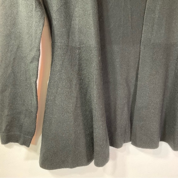 Nanette Lepore Cardigan Sweater Black Lightweight Longsleeve Size XS - Picture 6 of 8